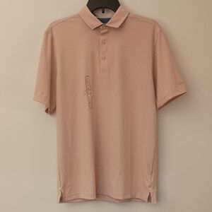 Walter Hagen Short Sleeve Polo in Light Pink Dot